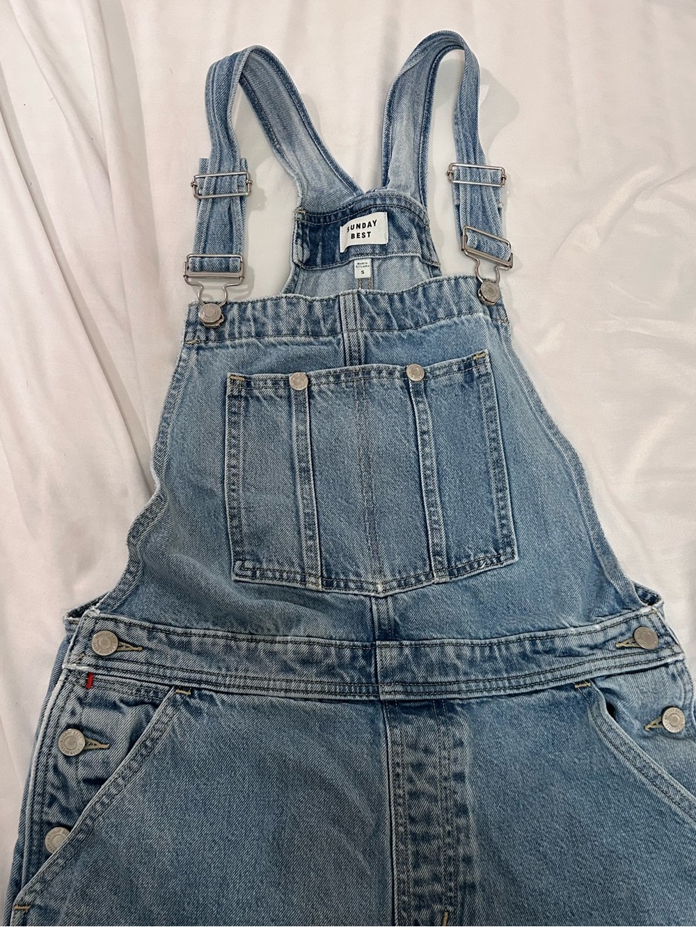 Sunday Best Blue Denim Overalls